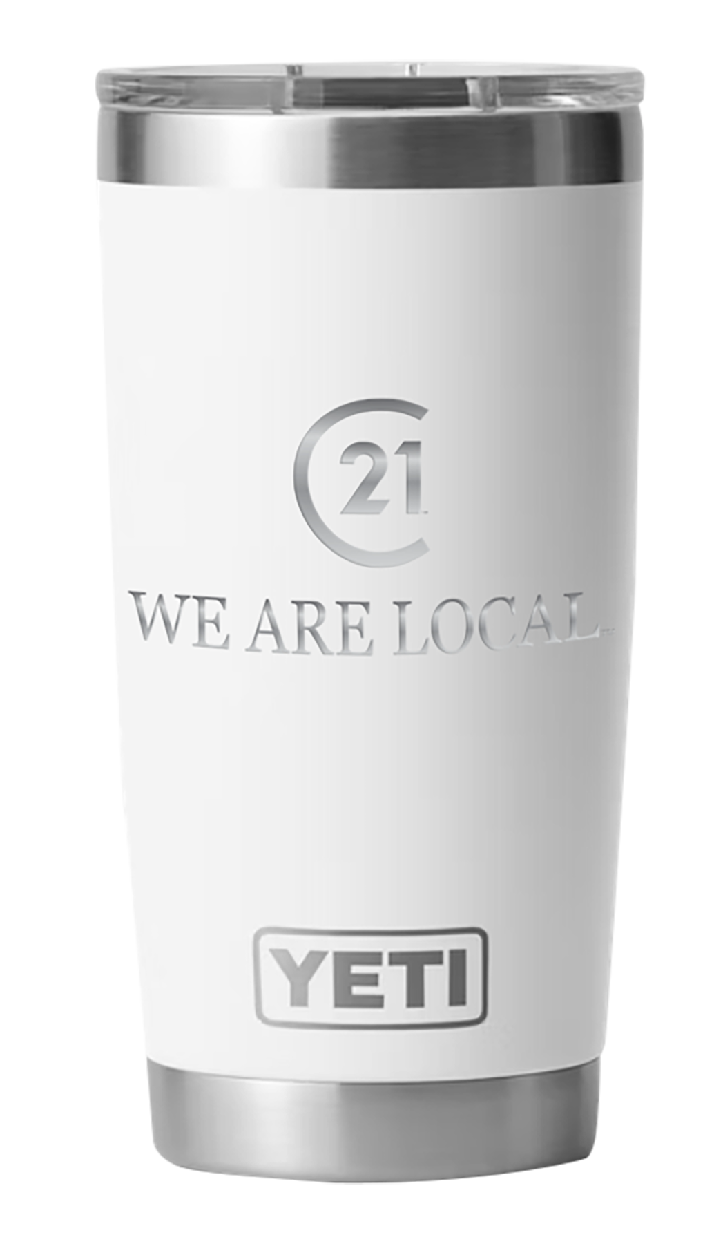 C21 WE ARE LOCAL Genuine Yeti Brand 20oz Stainless Steel Tumbler