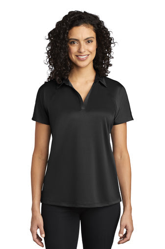 Women’s BLACK with Gold C21 WE ARE LOCAL Wordmark Logo embroidery left chest