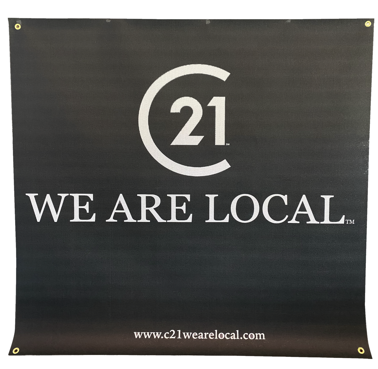 C21 WE ARE LOCAL 4x4 8 oz MESH BANNER