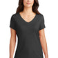C21 Women's We Are Local 50/25/25 poly/combed ring spun cotton/rayon V-NECK