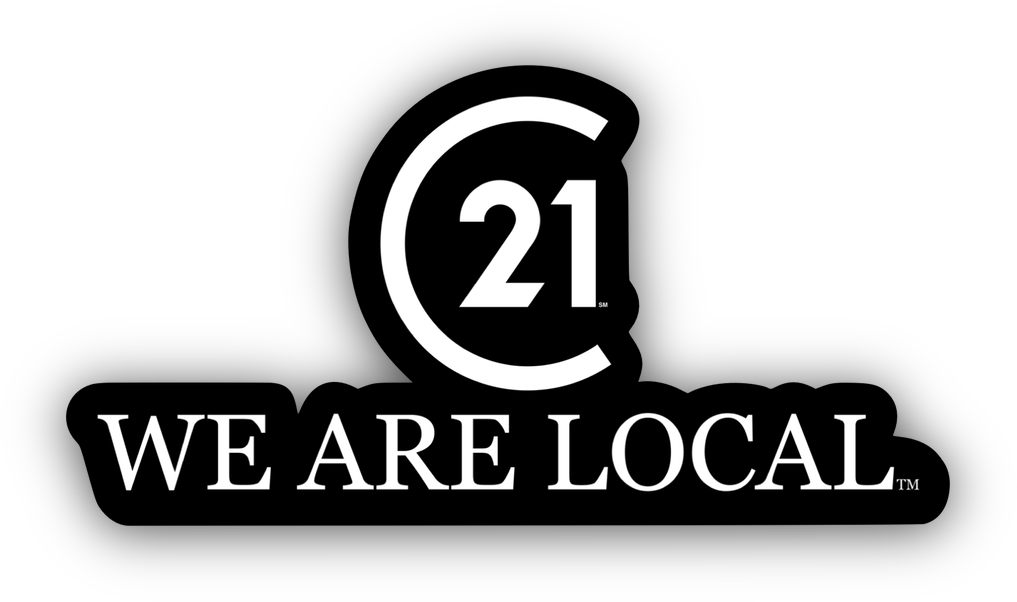 C21 WE ARE LOCAL 3"x3" VINYL STICKER